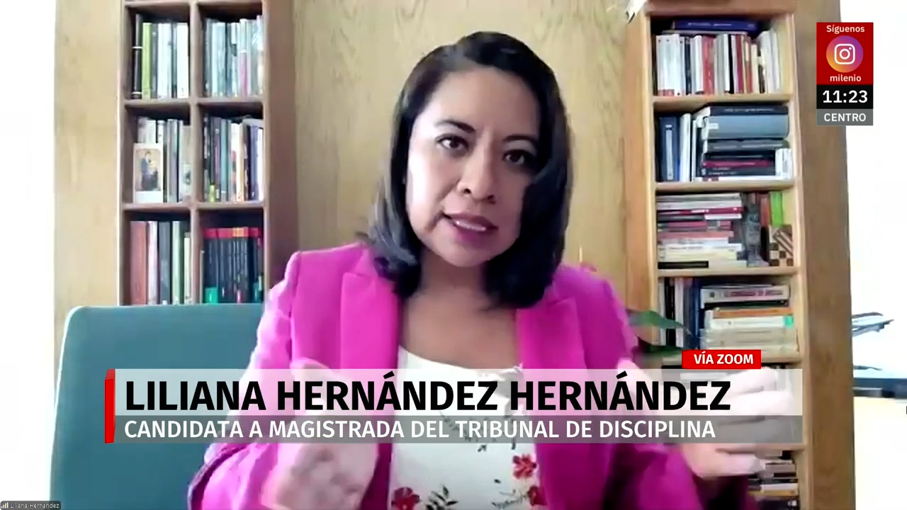 Liliana Hernández señala que la corrupción está arraigada en el Poder Judicial