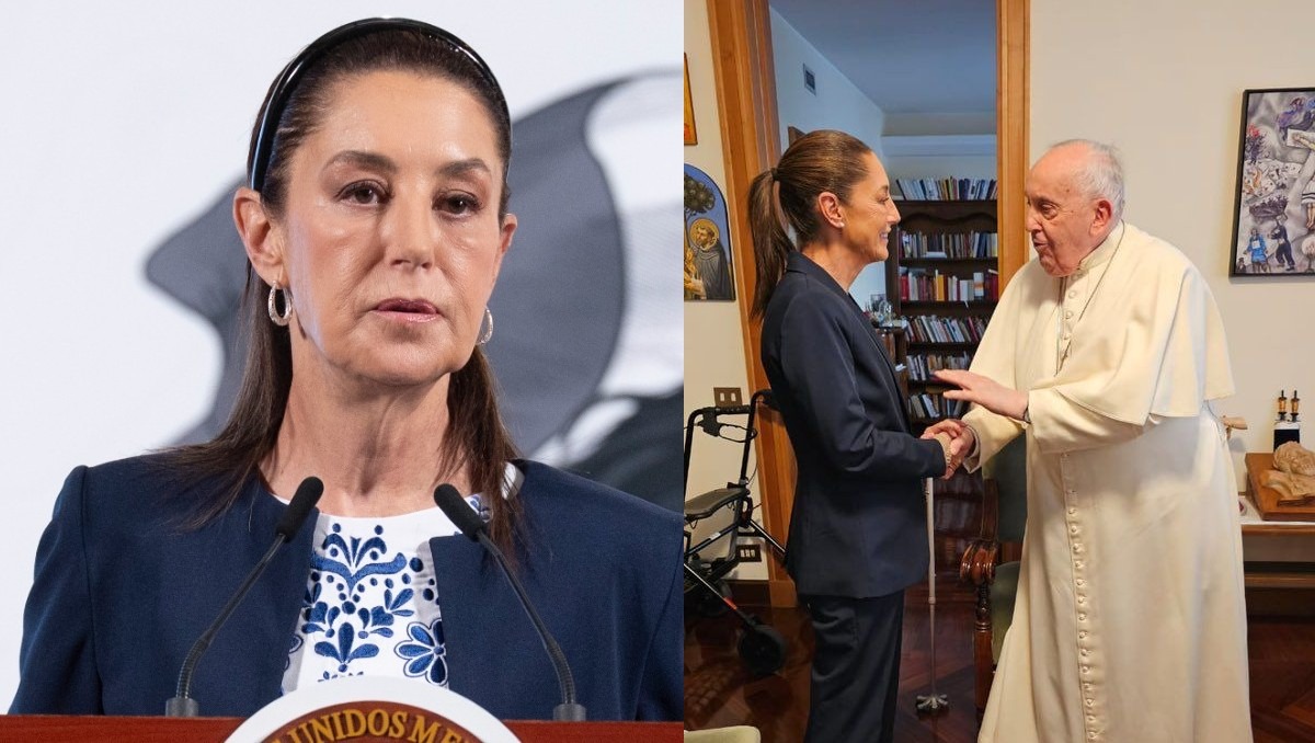 La presidenta Claudia Sheinbaum dio detalles sobre el encuentro que mantuvo con el papa Francisco cuando ella era candidata | Especial