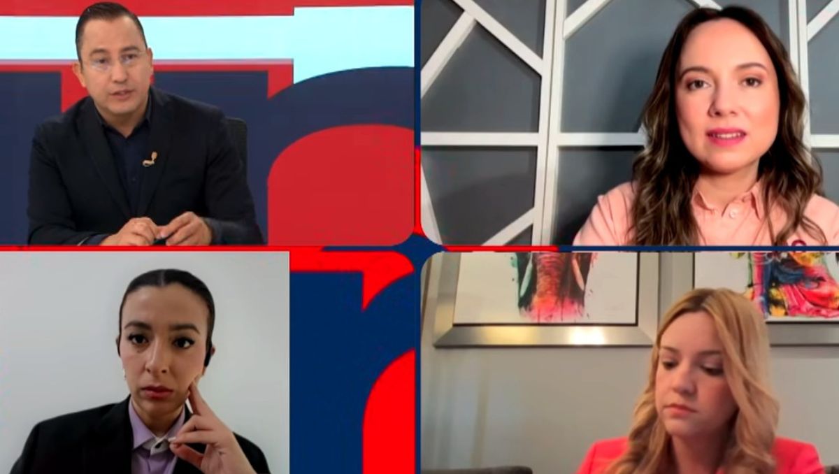 Víctor Martínez Lucio dialogó con tres candidatas a diversos cargos judiciales en el proceso del 1 de junio próximo | Especial