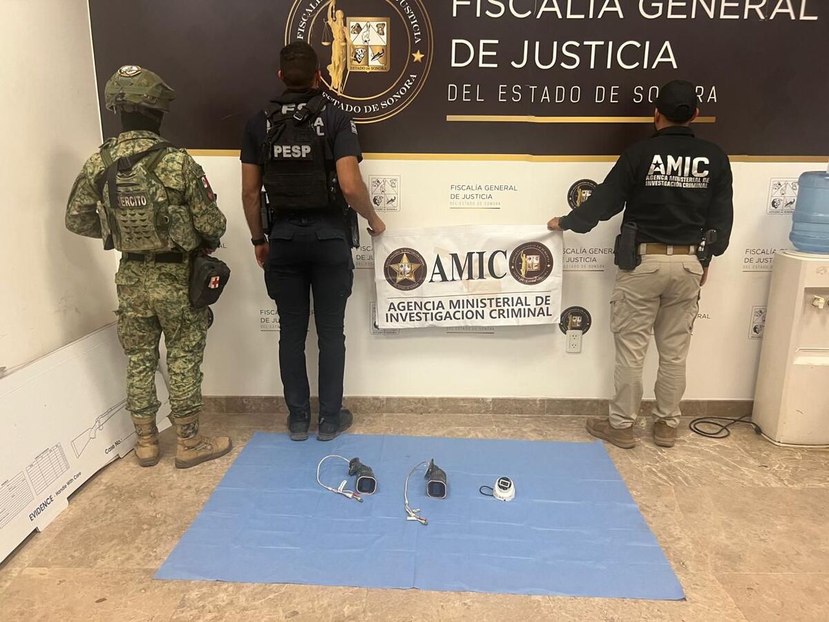 Las cámaras fueron puestas a disposición del Ministerio Público. | Foto: Especial
