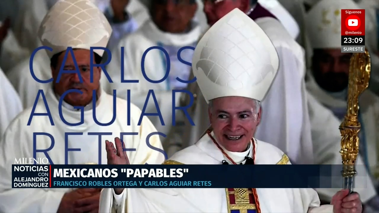 Cardenales mexicanos destacan entre los favoritos para suceder al Papa Francisco