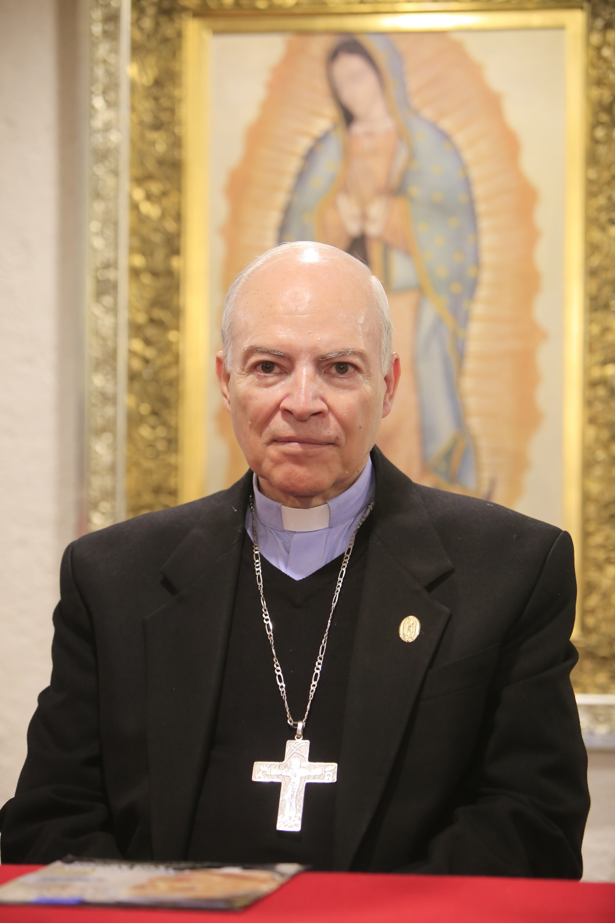 Carlos Aguiar es arzobispo primado de México desde 2017. | Ariana Pérez