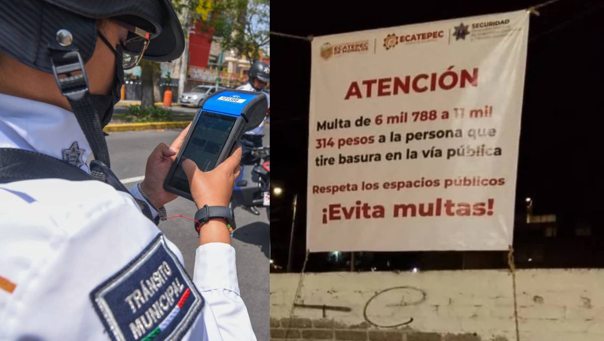 Infracciones de tránsito no están vigentes, pero si hay multas en Ecatepec. | Fotos: Cuartoscuro y Juan Camacho