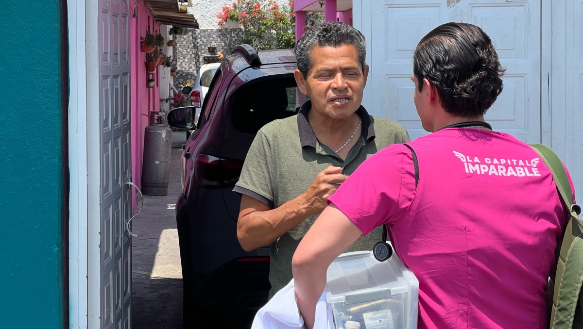 Javier es parte de Médicos Imparables en Puebla tras perder la vista | José Alberto Pérez