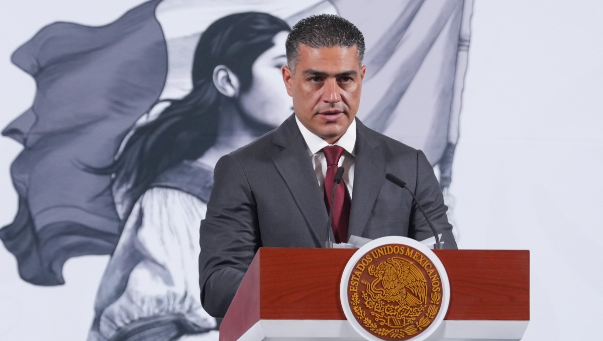 Omar García Harfuch lamentó la muerte del elemento de seguridad | Foto: Especial