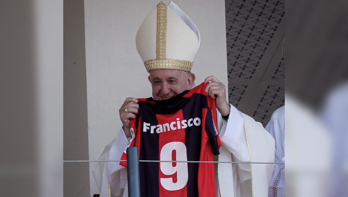 Presidente de San Lorenzo anuncia que próximo estadio del club se llamará "Papa Francisco"  (X @SanLorenzo)