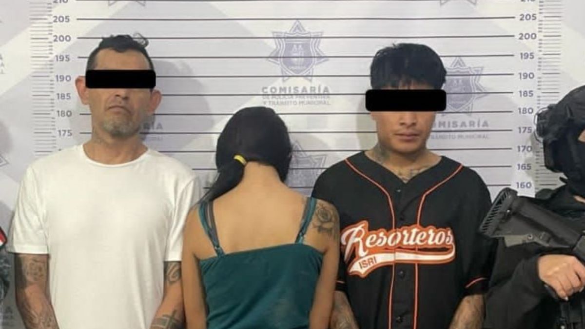 Tras el operativo, hay tres detenidos, entre ellos una menor de edad.| Archivo