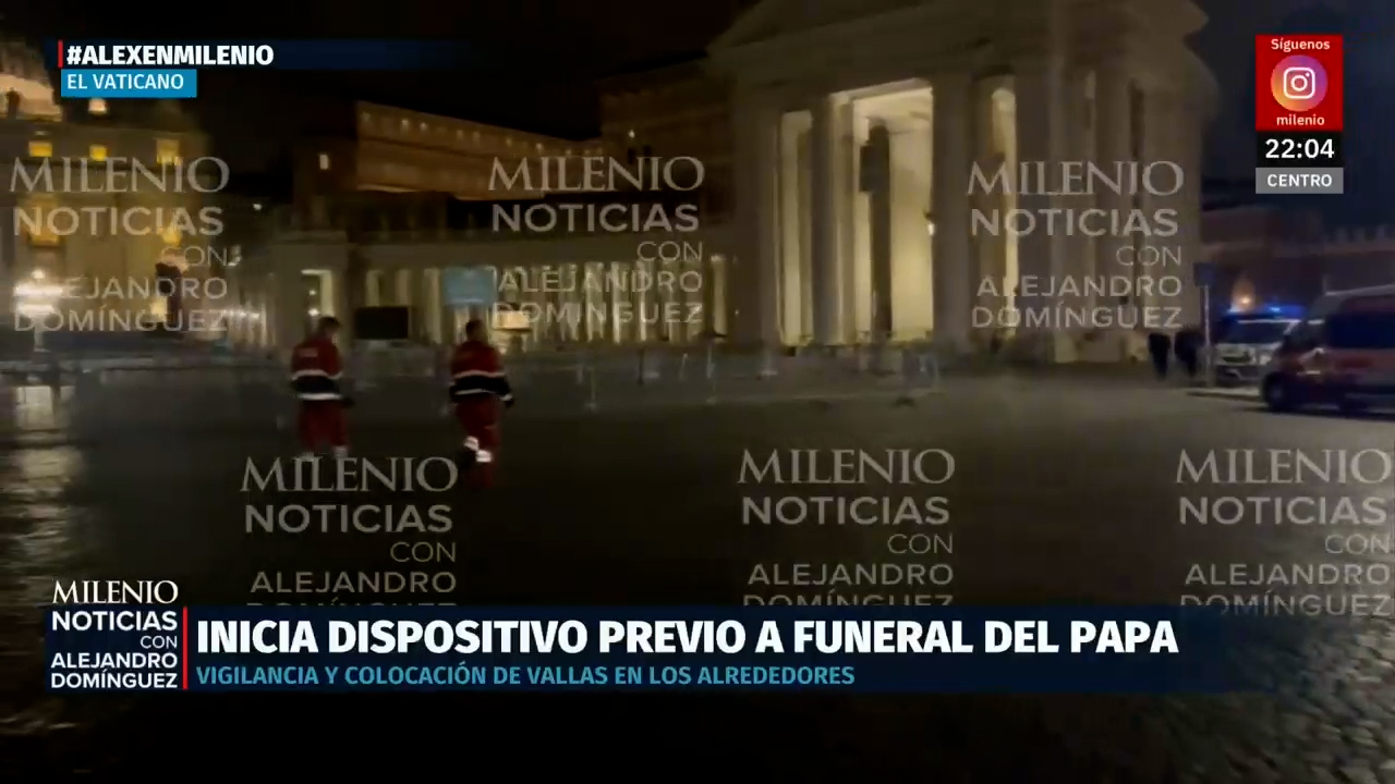 Vaticano activa operativo de seguridad por velorio del Papa Francisco
