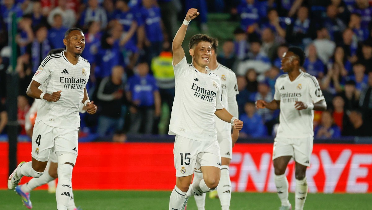 Arda Güler le da el triunfo al Real Madrid sobre el Getafe (EFE)