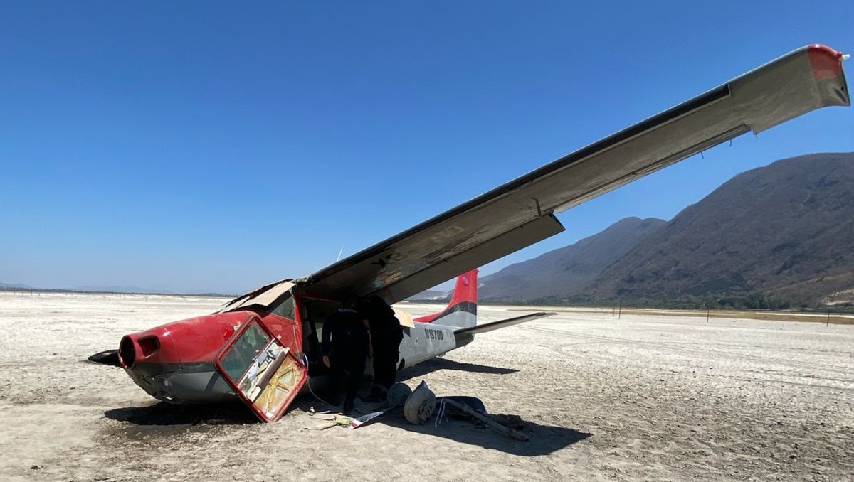 Avioneta sufrió accidente en Zacoalco de Torres, Jalisco (Especial)
