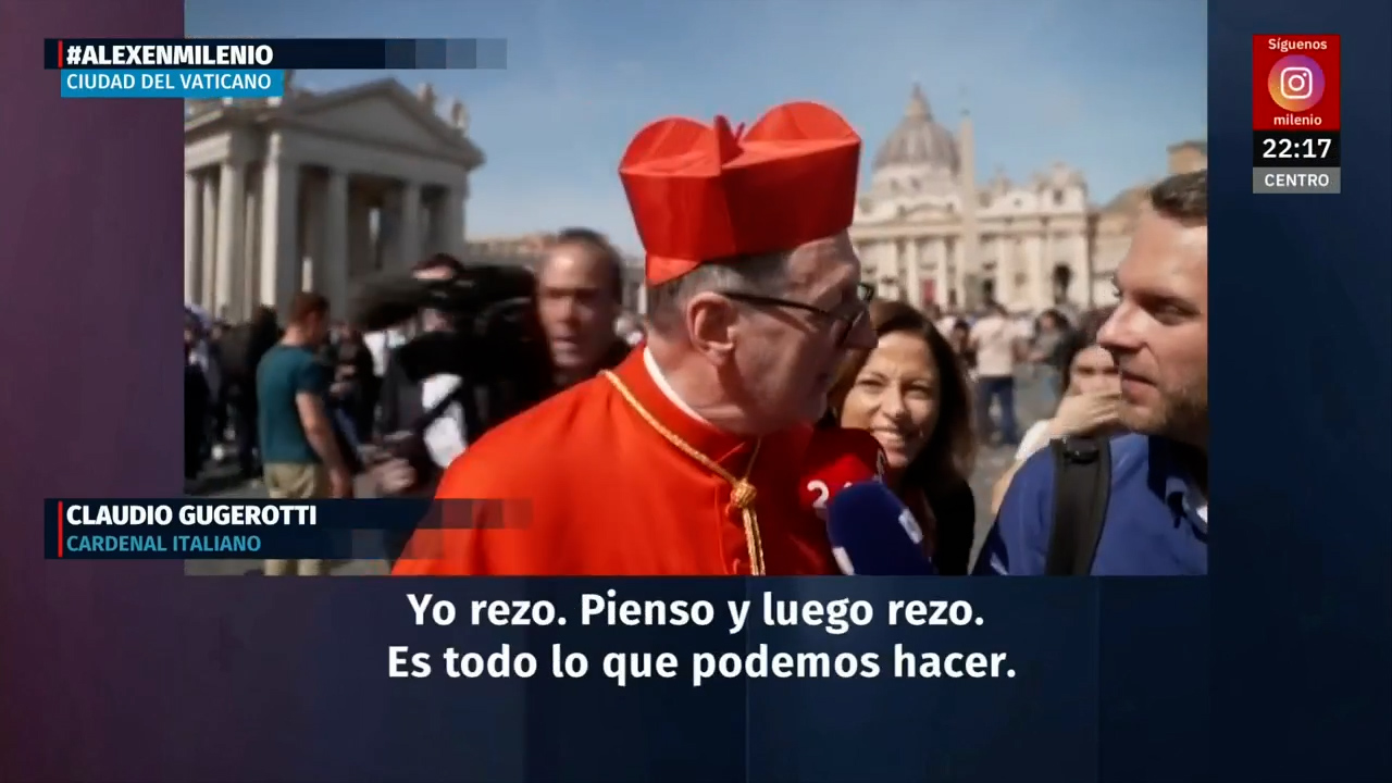 Cardenales guardan silencio en el Vaticano antes del cónclave por el Papa Francisco