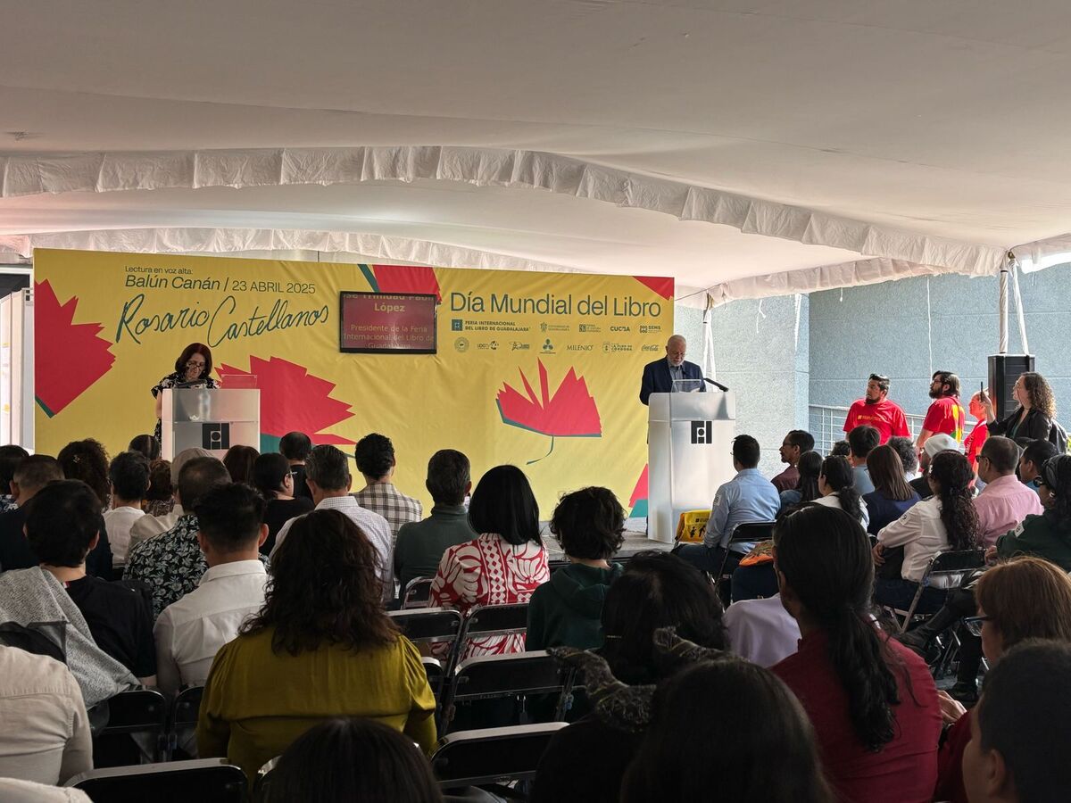 Celebran Día Mundial del libro. (Daniela Nuño)