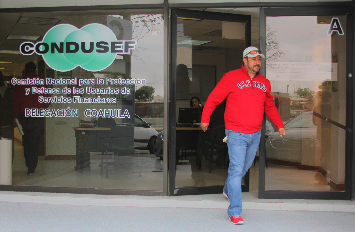 Condusef recibió 817 reclamaciones en Coahuila durante el primer bimestre de 2025. (Especial)
