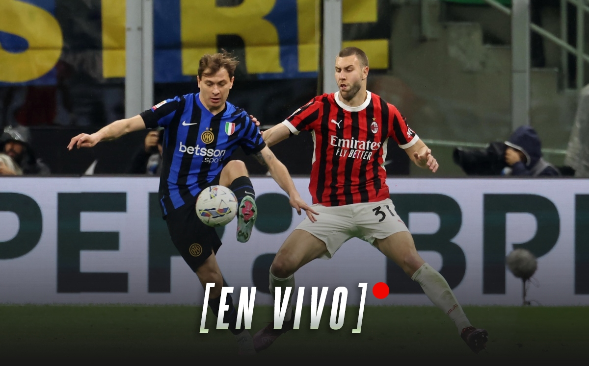 Inter vs Milan EN VIVO: A qué hora y dónde ver partido de Santiago Gimenez HOY Semifinal de la Copa de Italia 2025 (EFE)
