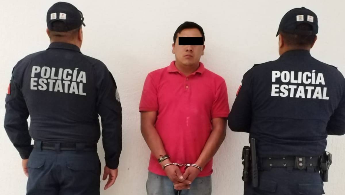 Saúl "N" fue detenido en Donato Guerra por presuntamente ser miembro de la Familia Michoacana. | Especial