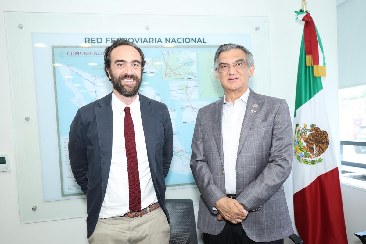 Analizan rutas ferroviarias para Tamaulipas; refuerzan vínculo comercial
