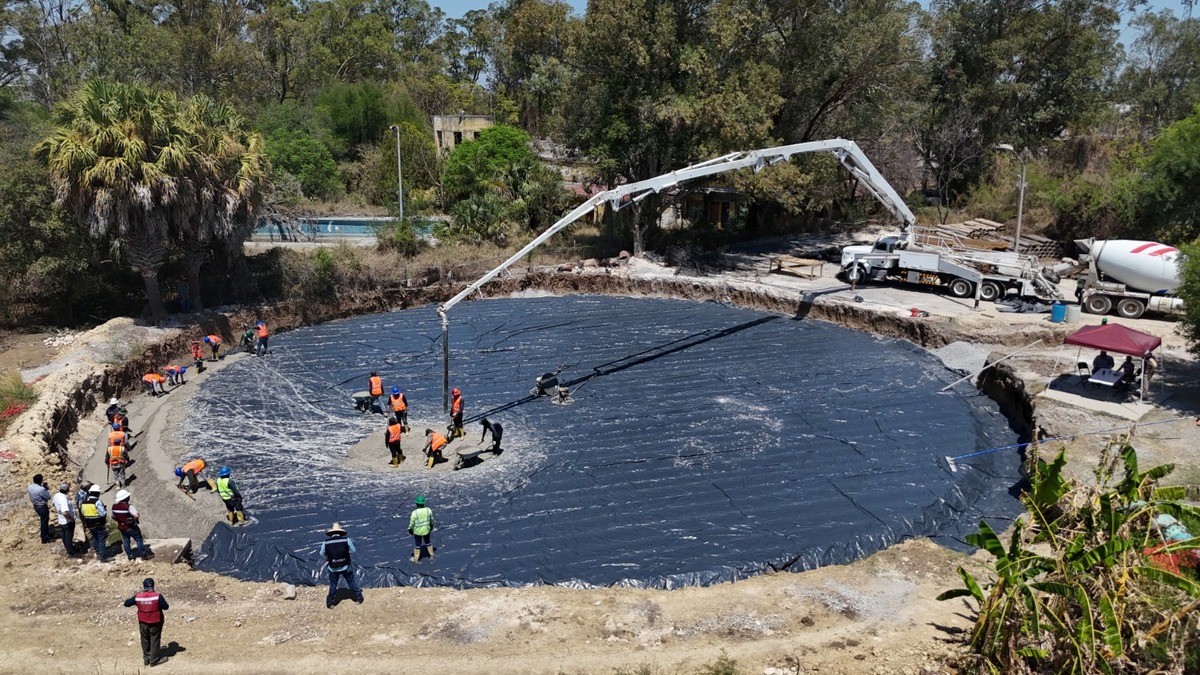 Construyen tanque de agua en Victoria para enfrentar desabasto