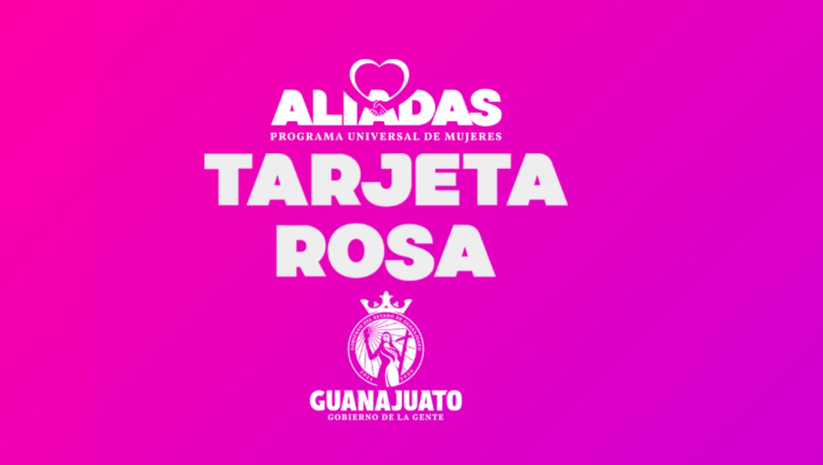 Endered Tarjeta Rosa Guanajuato.