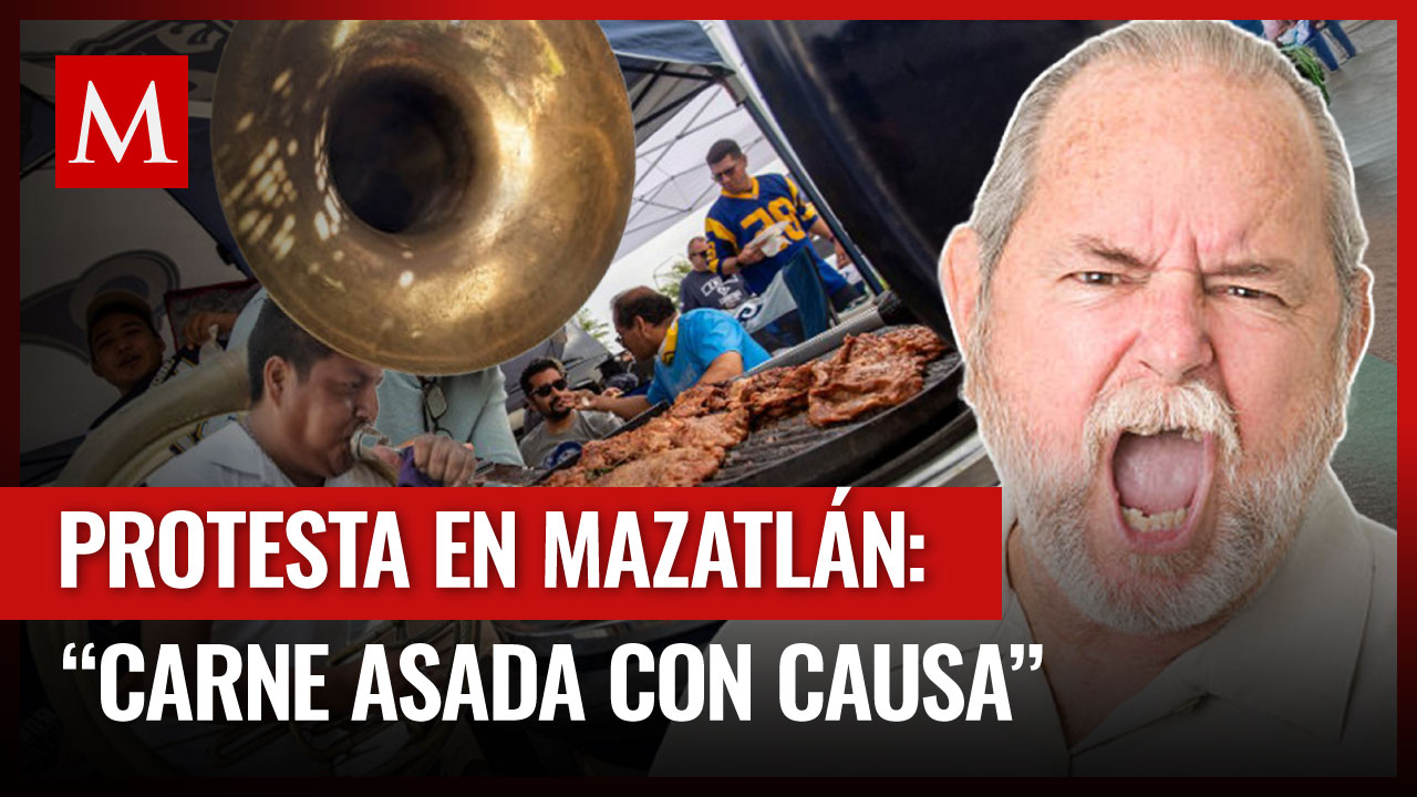 Mazatlecos responden con carne asada a acto clasista contra albañil