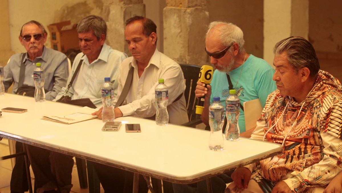 Las personas invidentes apoyan a otras mediante una asociación que opera en la finca de la colonia Centro Barranquitas (Fernando Carranza)