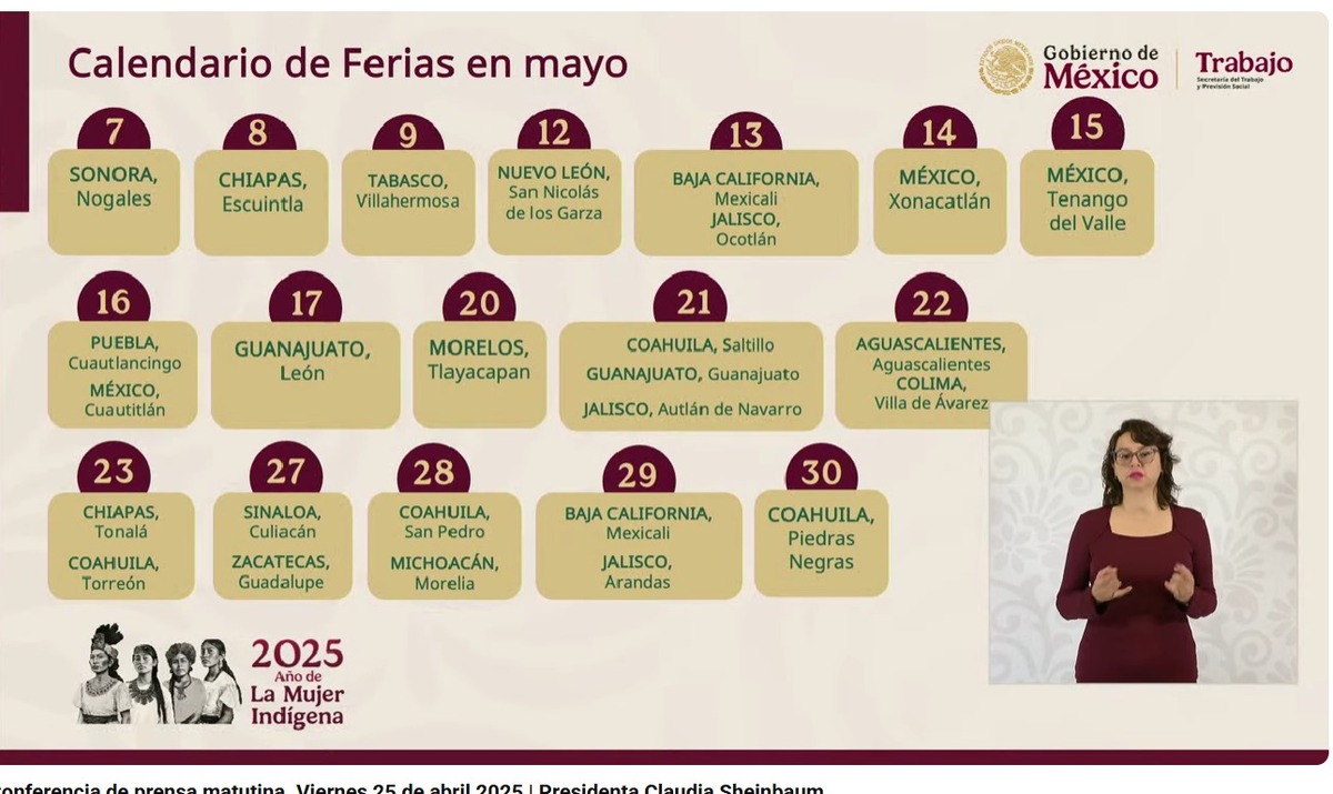 ¿Buscas trabajo? Éste es el CALENDARIO de las ferias de empleo en México de mayo 2025