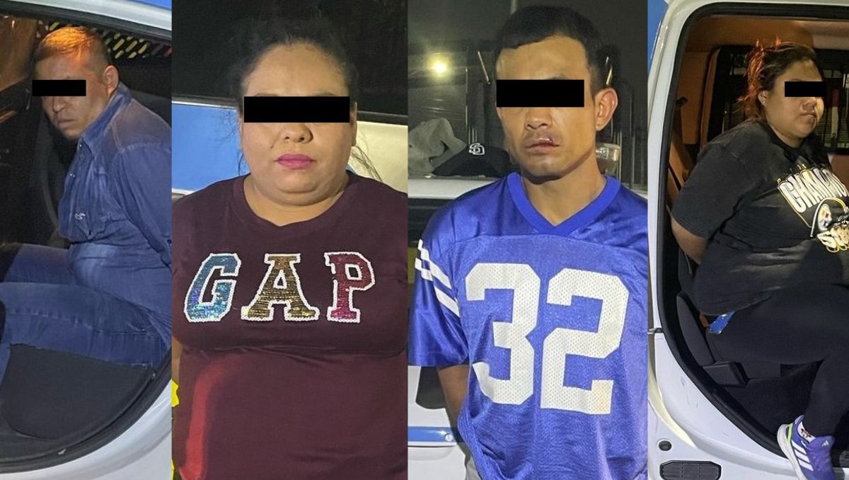 Los detenidos fueron alcanzados por las autoridades y trasladados al Ministerio Público / Especial.