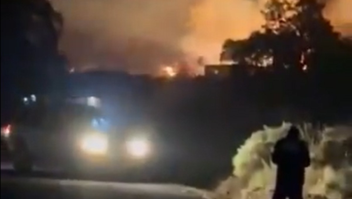Explosión durante operativo contra huachigas en Tlahuapan, Puebla | Especial