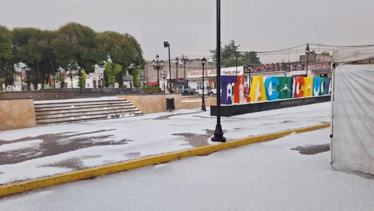 Granizadas congelan municipios de Puebla en primavera | Especial
