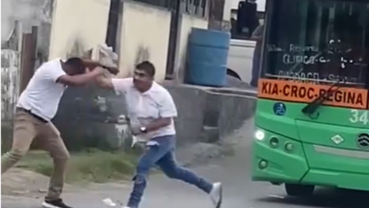 Los hombres fueron captados en video. | Especial