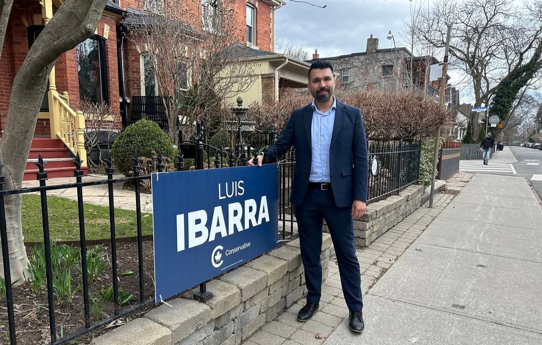 Luis Ibarra, candidato a miembro del Parlamento de Canadá. | Foto: Instagram