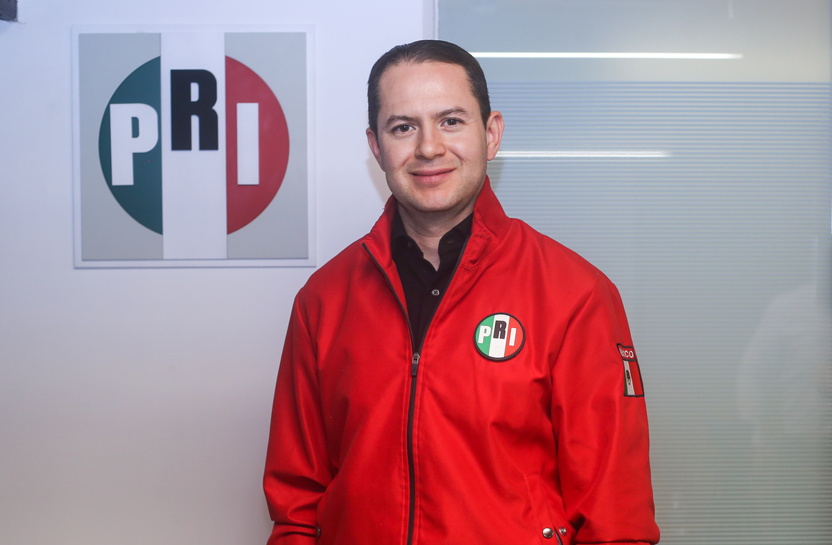 Luis Villalobos, coordinador nacional de Afiliación del PRI. | Araceli López