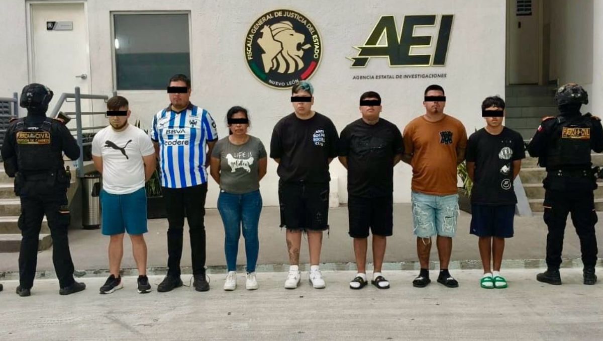 Las personas detenidas fueron puestas a disposición del Ministerio Público. | Especial