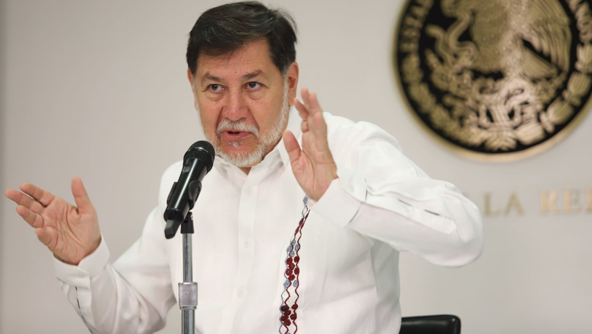 El presidente del Senado, Gerardo Fernández Noroña, habló sobre la reforma a la Ley de Telecomunicaciones. | Cuartoscuro/Archivo