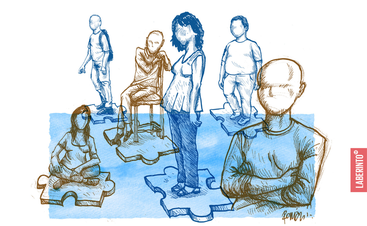 En sociedades más fragmentadas, los individuos se encuentran desvalidos frente a grupos de intereses creados. (Ilustración: Román)