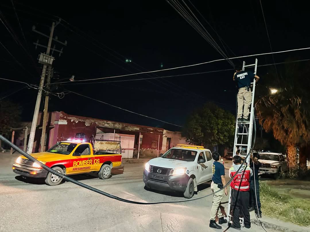 Un tráiler dejó sin energía eléctrica y sin señal de internet a un sector de San Pedro. | Especial