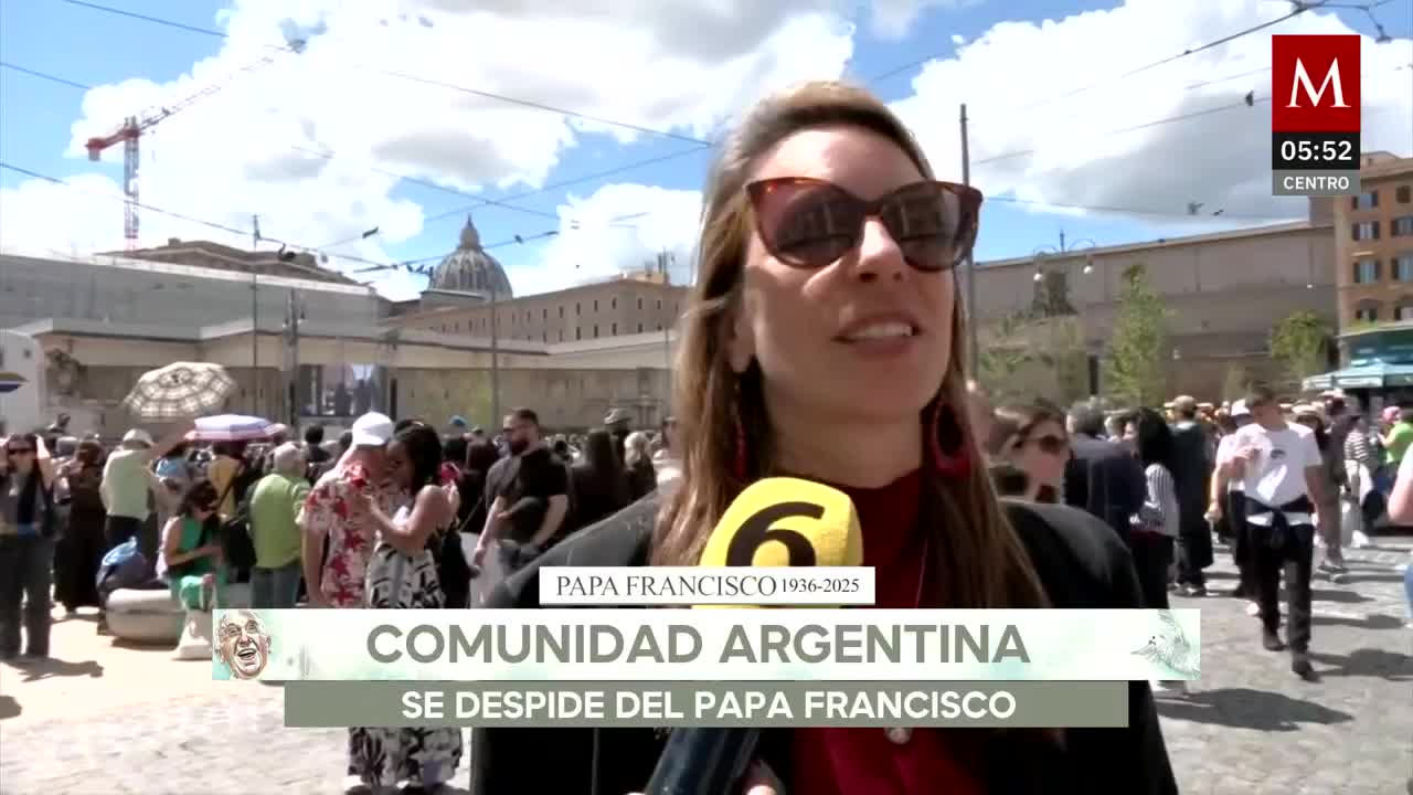 Comunidad argentina asistió a Roma al funeral del Papa Francisco para despedirlo