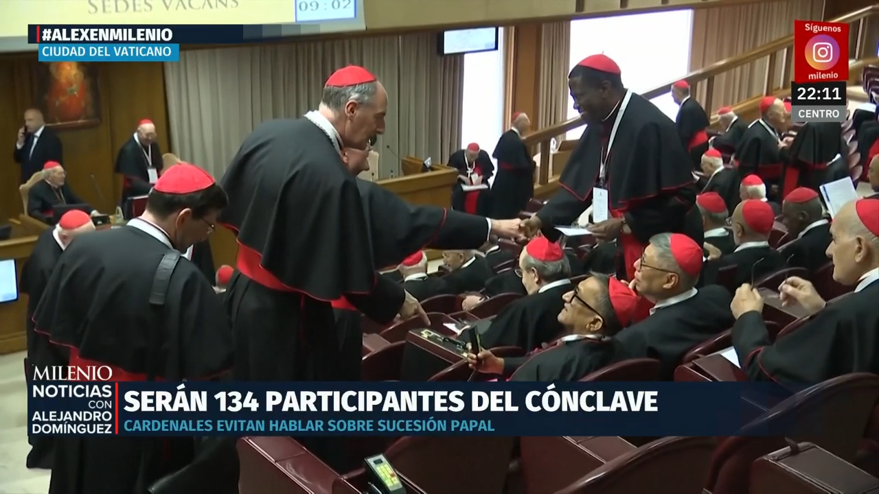 Se realizó la cuarta reunión de cardenales, previo al funeral del papa Francisco