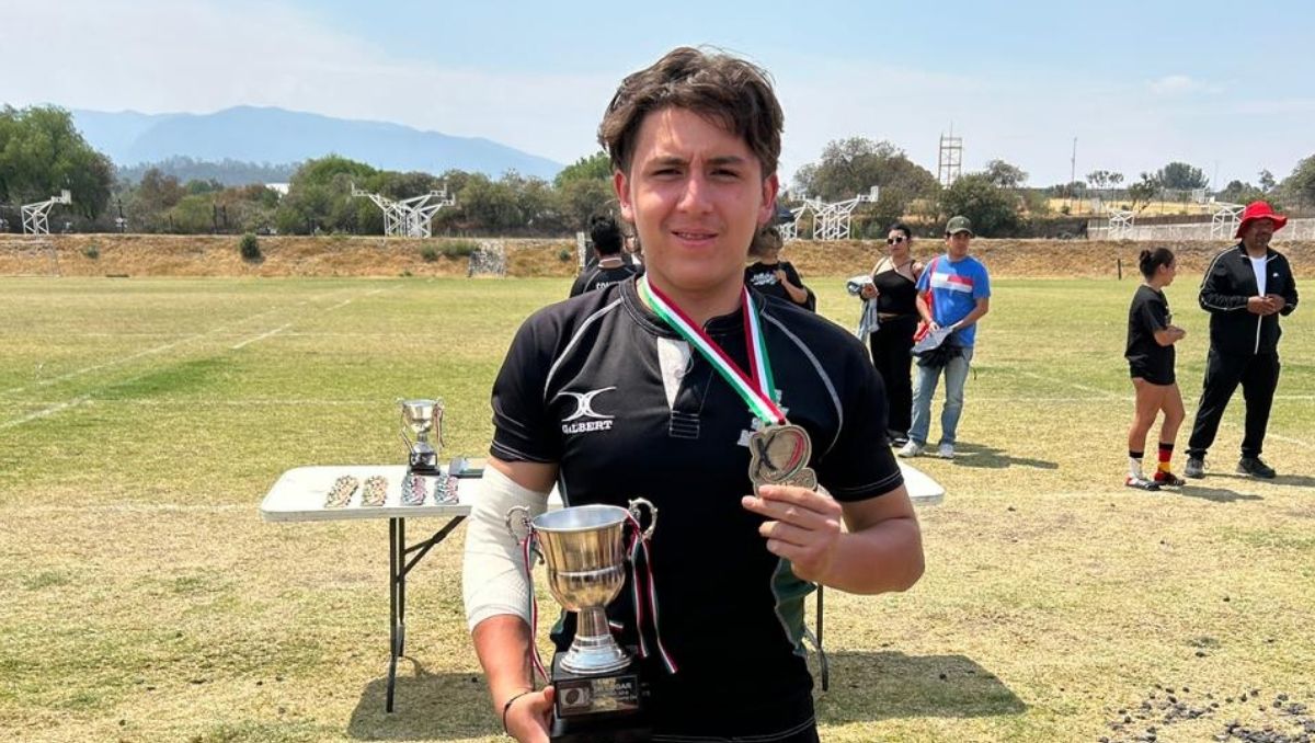 Diego Alanís Pérez, un apasionado del deporte que desde pequeño. | Especial