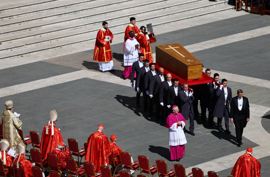 Funeral del papa Francisco EN VIVO: videos, imágenes y últimas noticias de la despedida del pontífice minuto a minuto (Foto: Reuters)