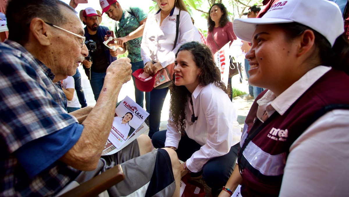 Luisa María Alcalde, dirigente Nacional de Morena | Especial