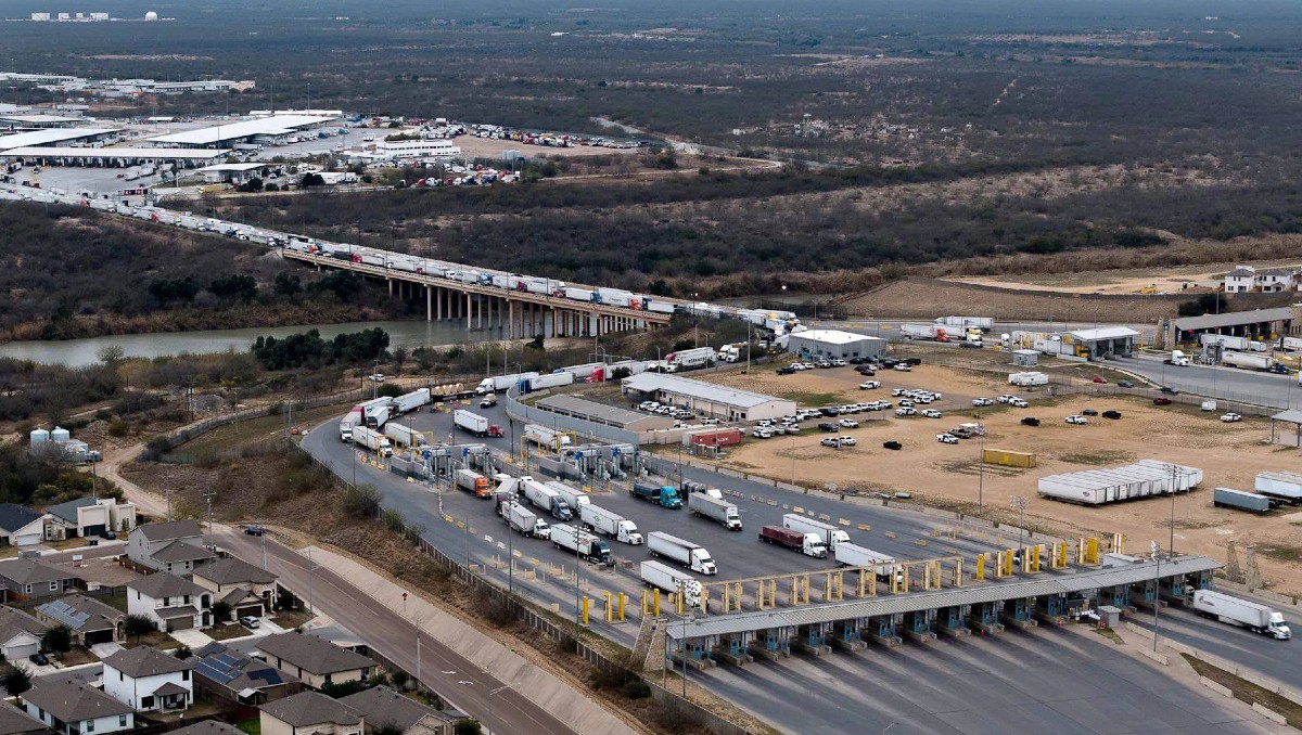 Aduana de Nuevo Laredo, Tamaulipas.