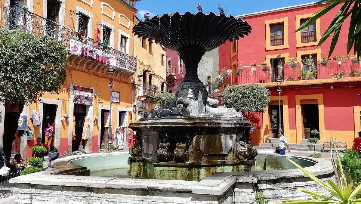 Clima en Guanajuato 27 de abril | Plaza del Baratillo, cortesía.