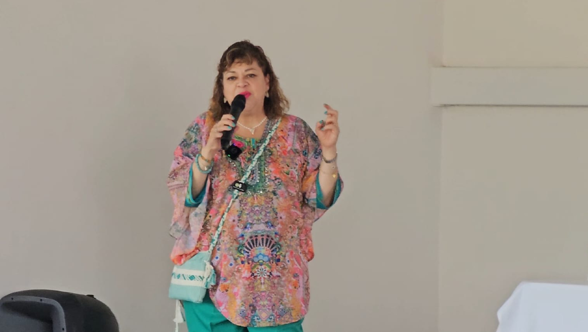 Eva Verónica De Gyvés Zárate, habló sobre el próximo proceso electoral y sus aspiraciones (Foto: Juan Carlos Munguía)