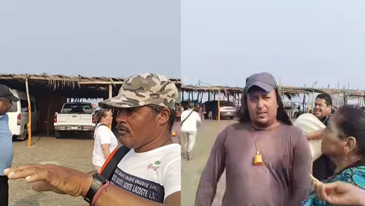 La familia documentó la violencia para difundir el rostro de los comerciantes.