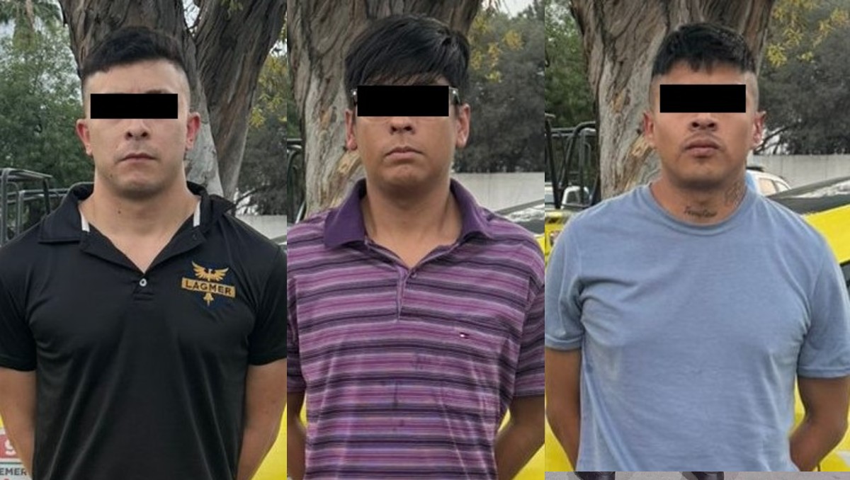 Cada uno de ellos portaba cuatro bolsas transparentes con una sustancia similar al cristal. Foto: Especial