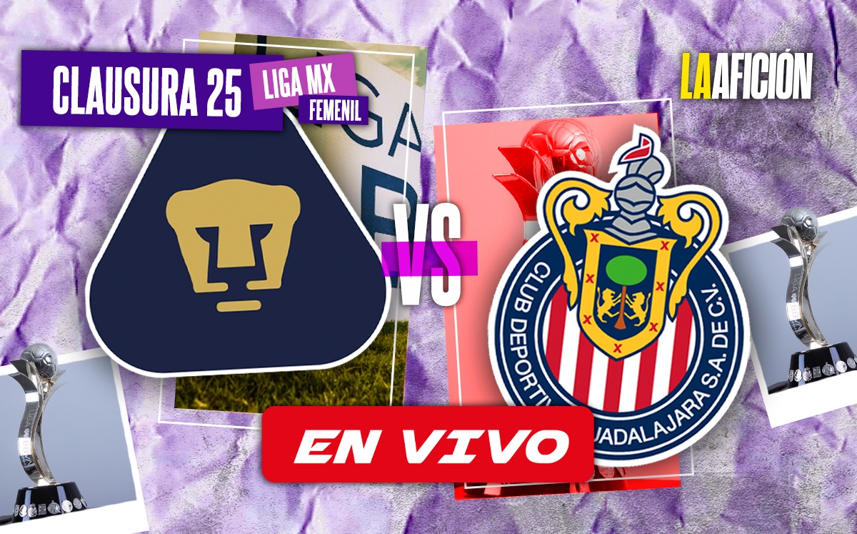 Pumas vs Chivas EN VIVO. Sigue AQUÍ partido HOY de la Liga MX (La Afición)