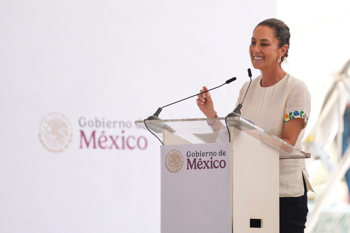 Sheinbaum reiteró su objetivo de construir más de 3 mil kilómetros en trenes. | Especial