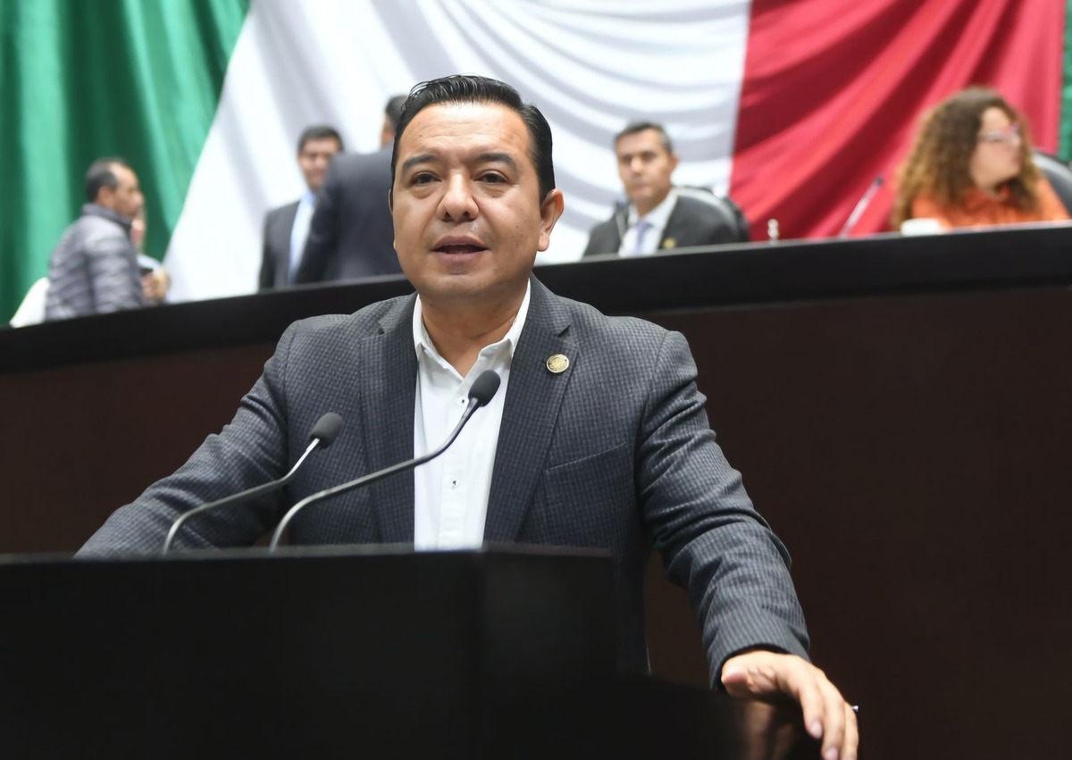 Vicecoordinador económico del PAN en el Palacio de San Lázaro, Héctor Saúl Téllez (Foto Especial)