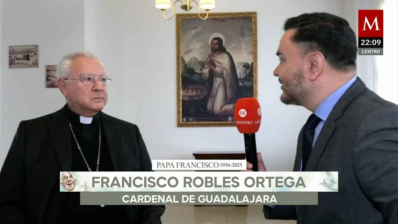 Cardenal Robles Ortega afirma que nuevo papa debe mantener mensaje de paz