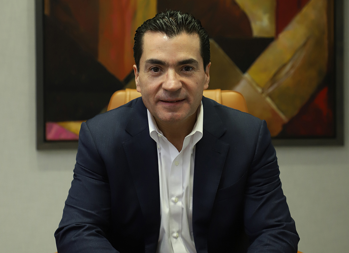 Eduardo Osuna, director general de BBVA México. Jesús Quintanar